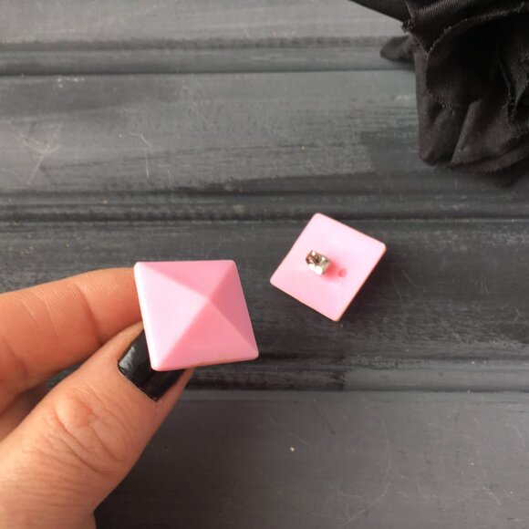 Vintage Square Earring Lot (Lot of 2) - Picture 2 of 8